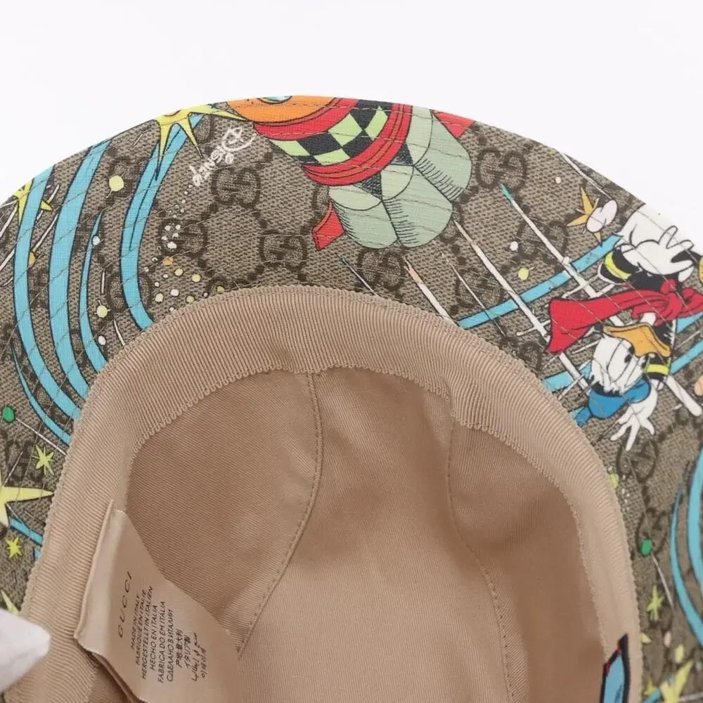 Gucci GG Supreme Disney Donald Duck Hat Beige